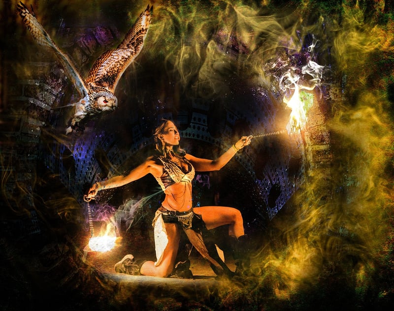 Magical Fire Dancers